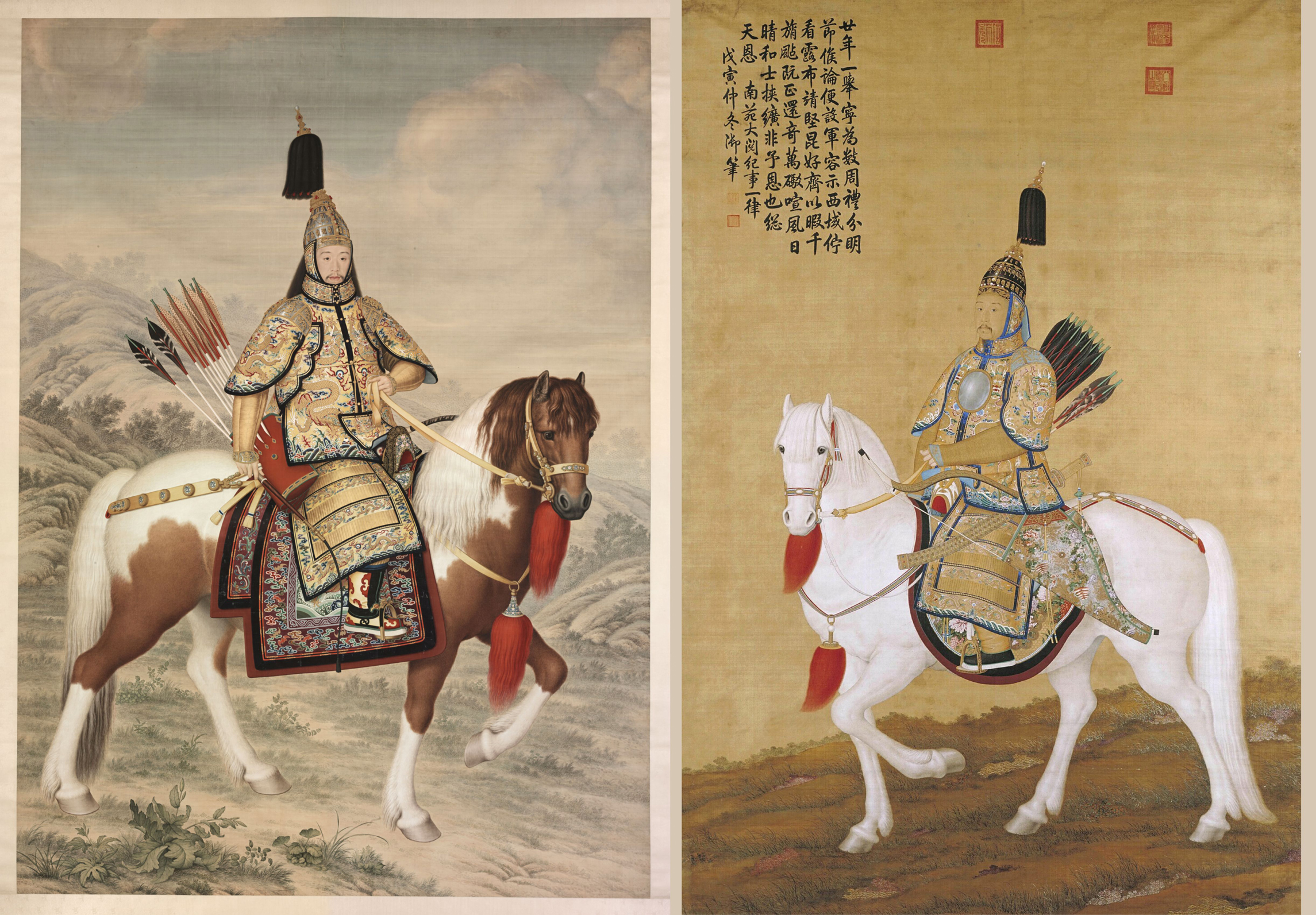 Giuseppe Castiglione, Qianlong on Horseback