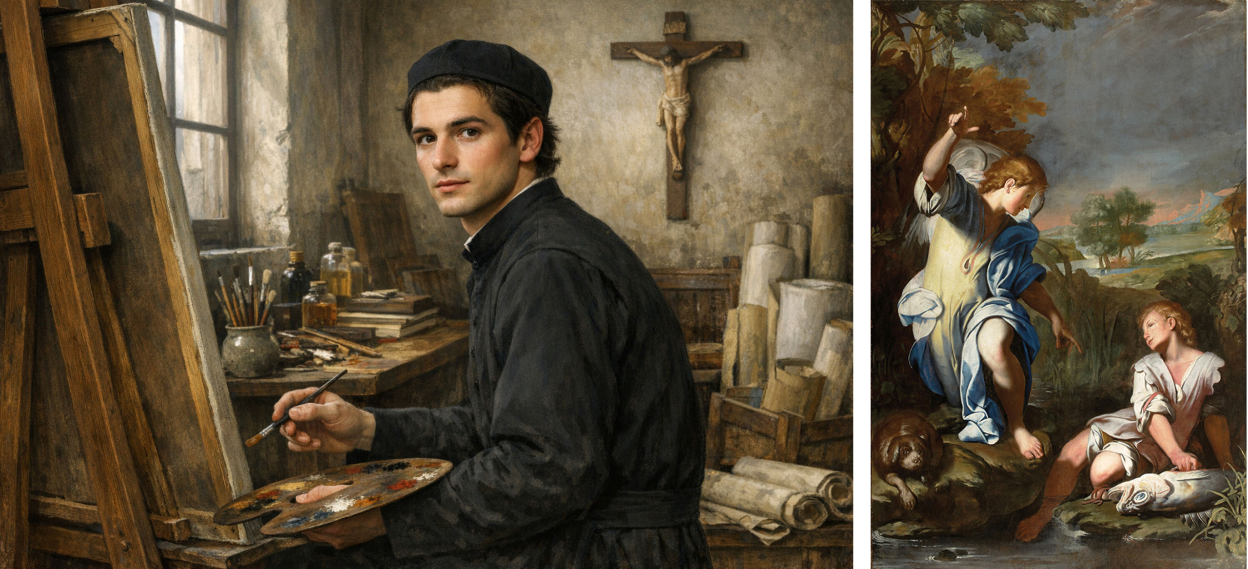 Giuseppe Castiglione at age 21 in Genoa