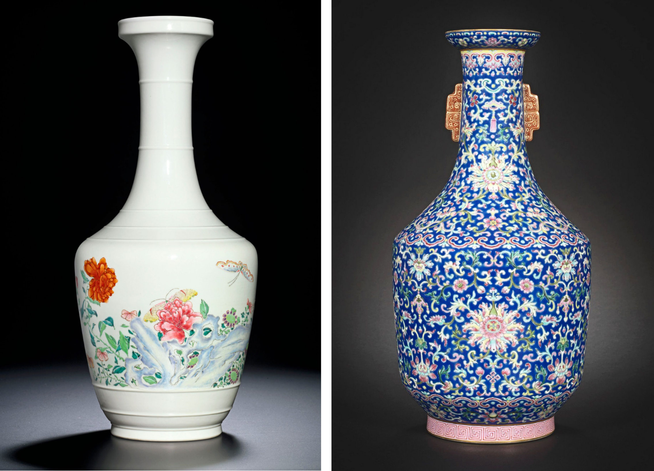 Two contrasting styles Two contrasting styles