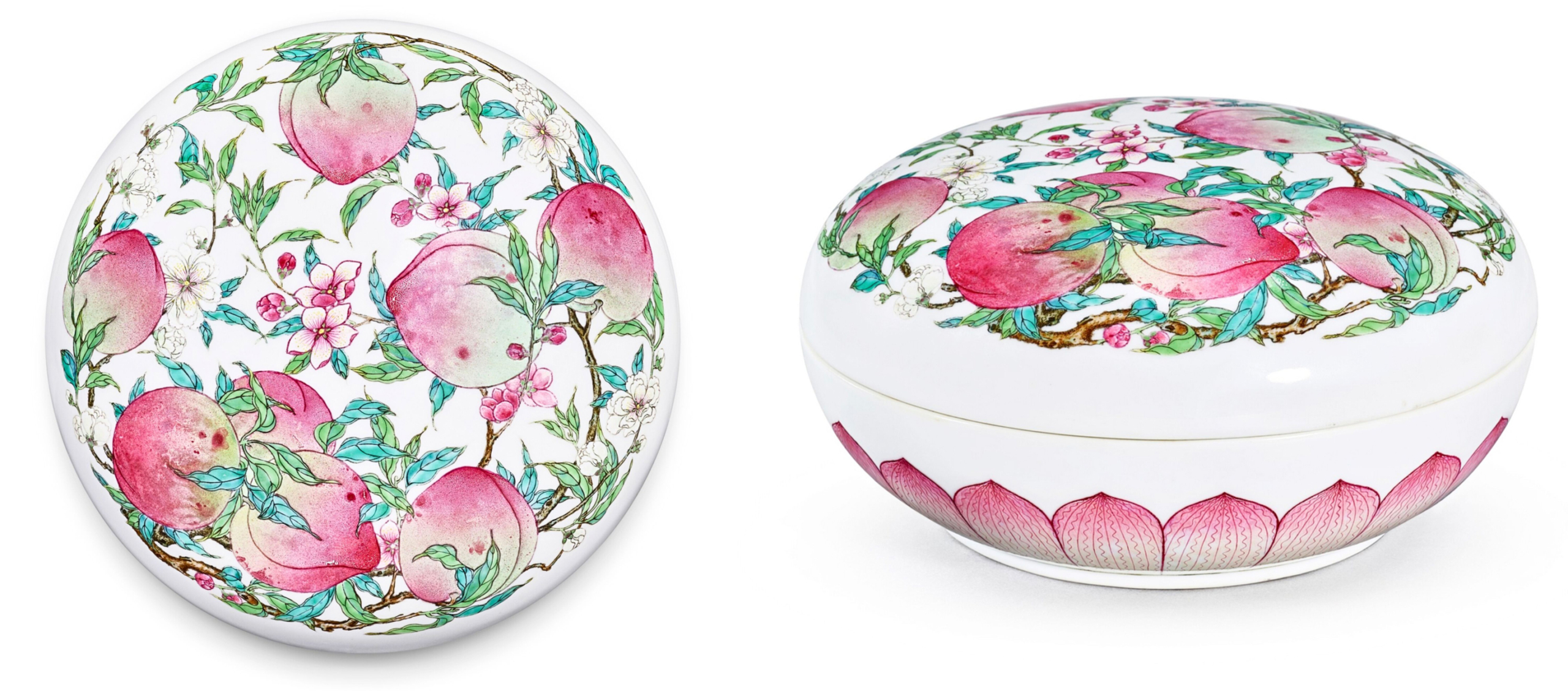 Famille Rose Yongzheng Box Famille Rose Yongzheng Box