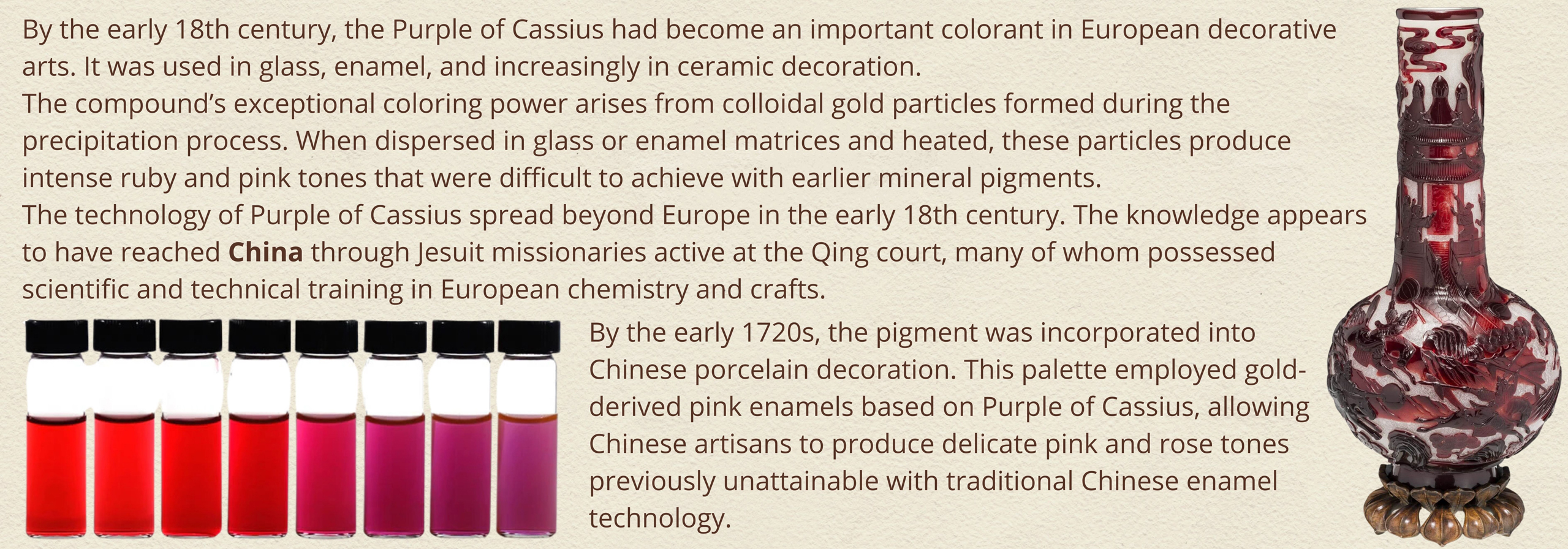 PURPLE OF CASSIUS 4