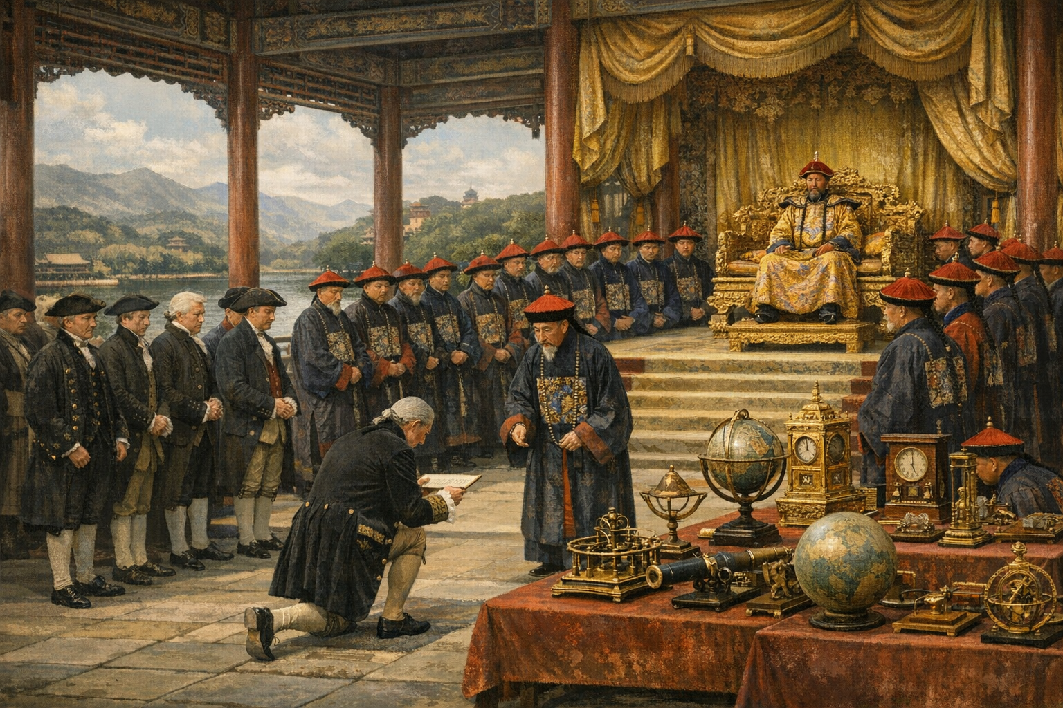 The Macartney embassy The Macartney embassy