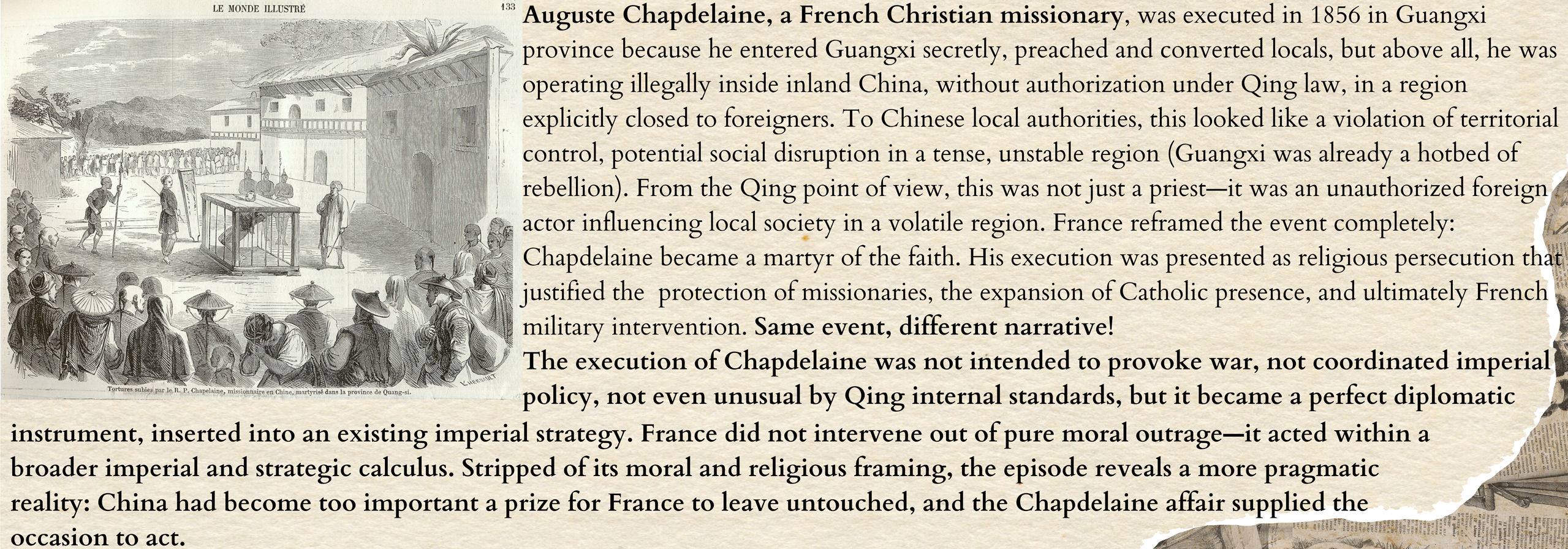 The Chapdelaine Affair The Chapdelaine Affair