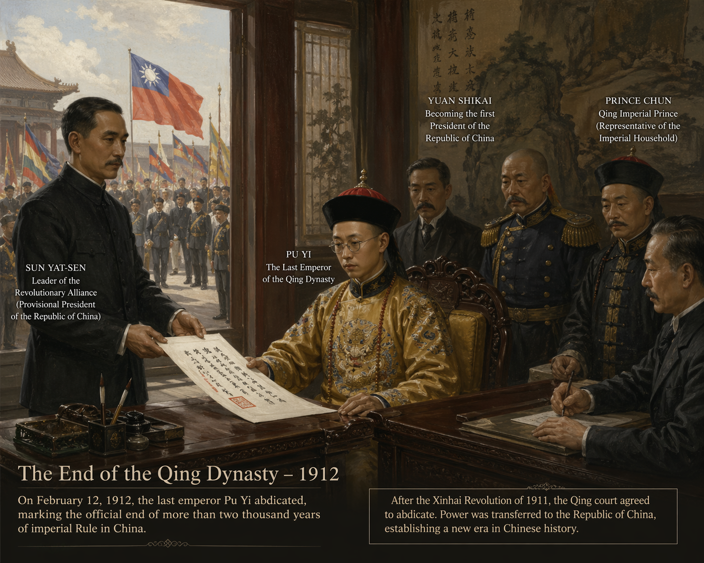 End of Qing 3 End of Qing 3