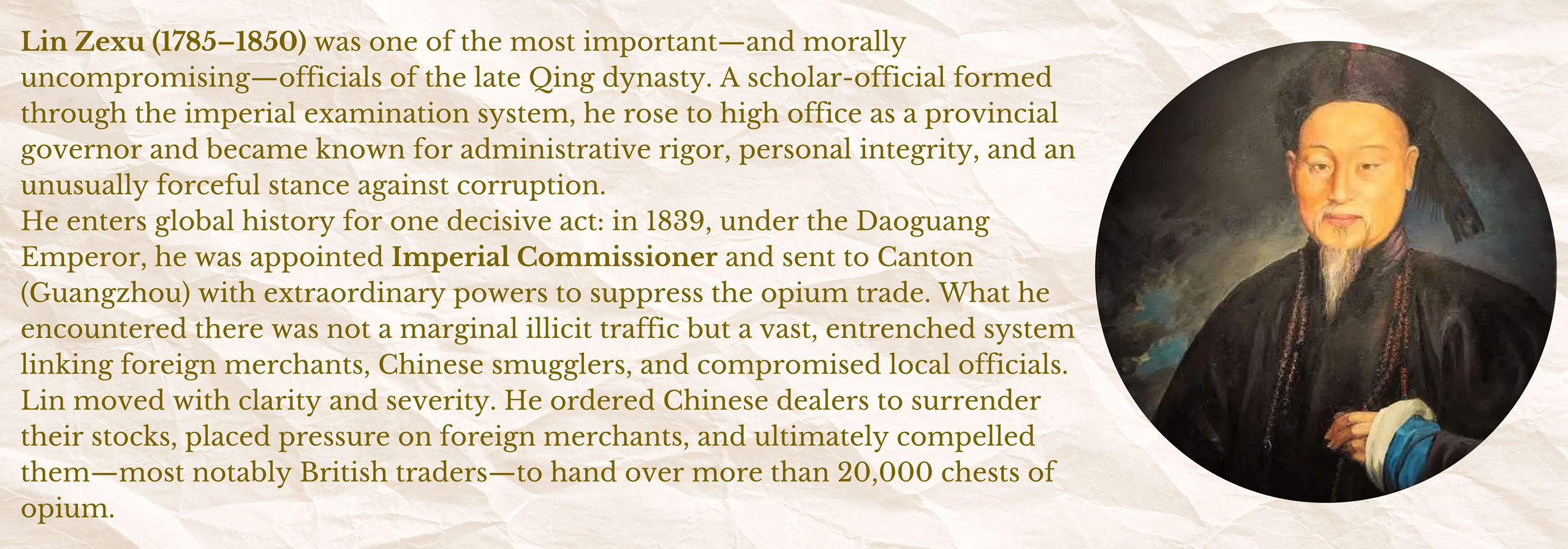 LIN ZEXU 1 LIN ZEXU 1