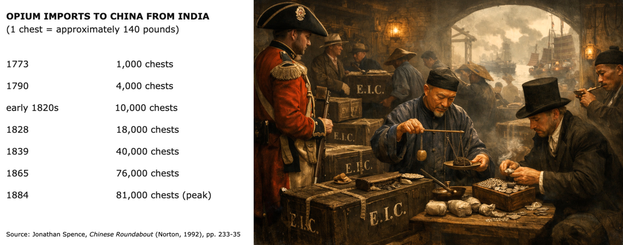 Data of the Opium Trade Data of the Opium Trade