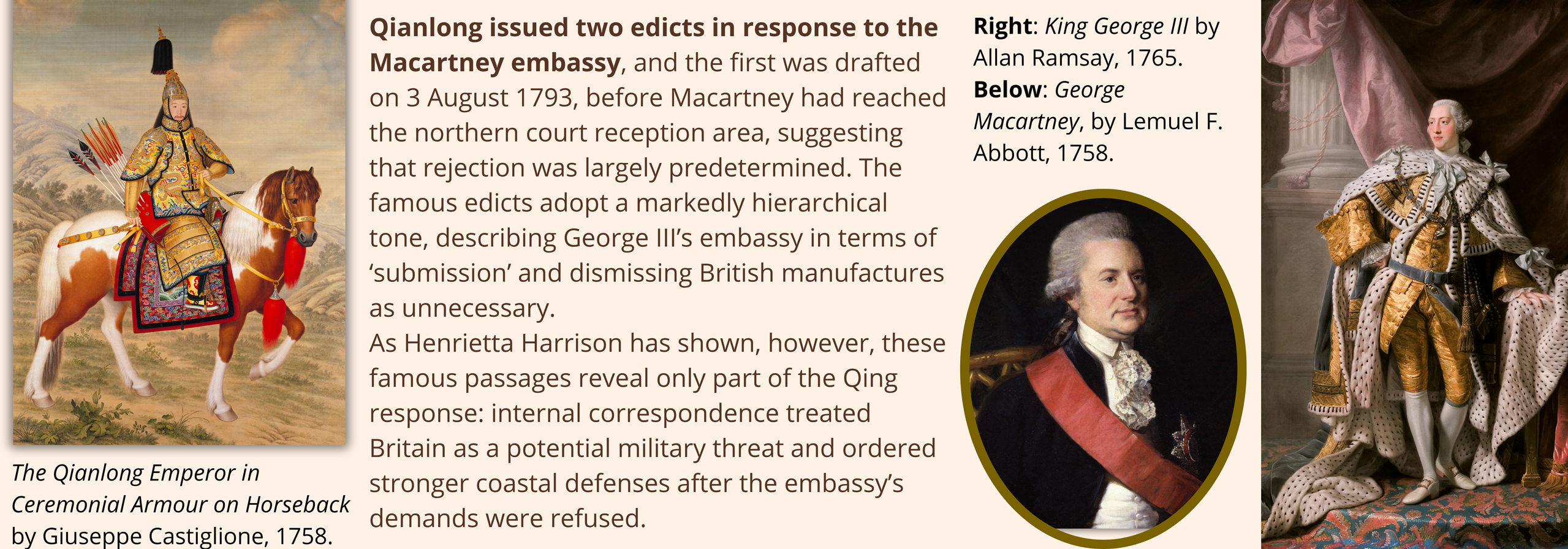 Qianlong’s Answer to Macartney embassy Qianlong's Answer to Macartney embassy