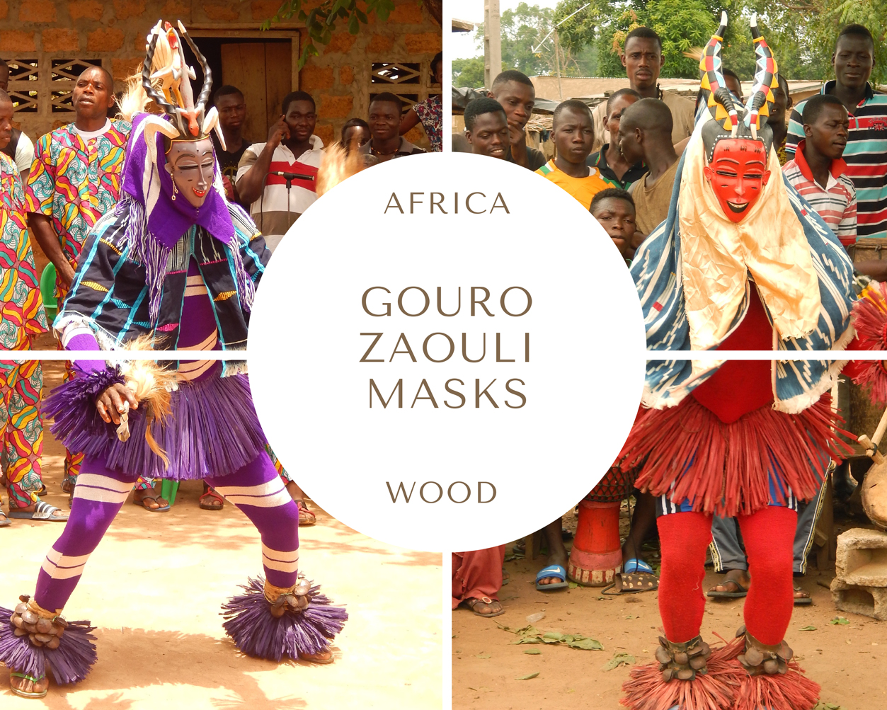 The Gouro Zaouli Masks from Côte d’Ivoire