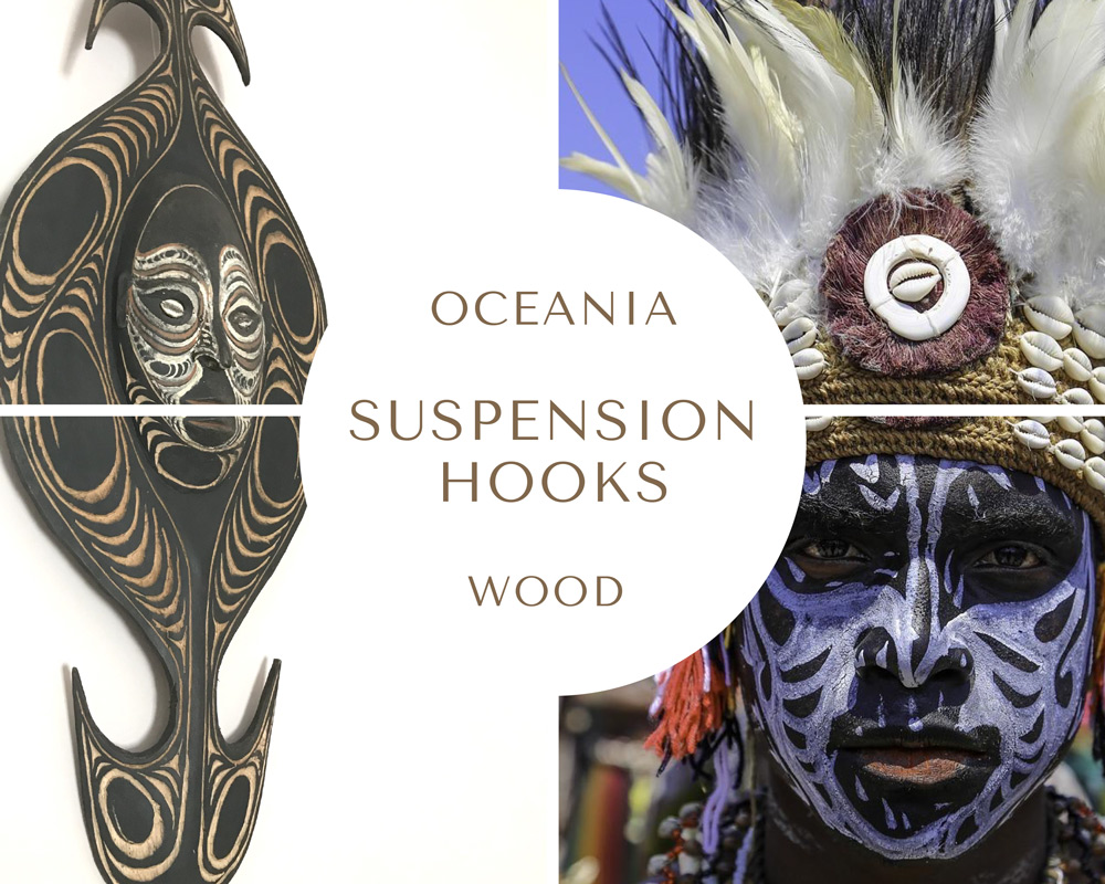 PAPUAN ANCESTRAL SUSPENSION HOOKS