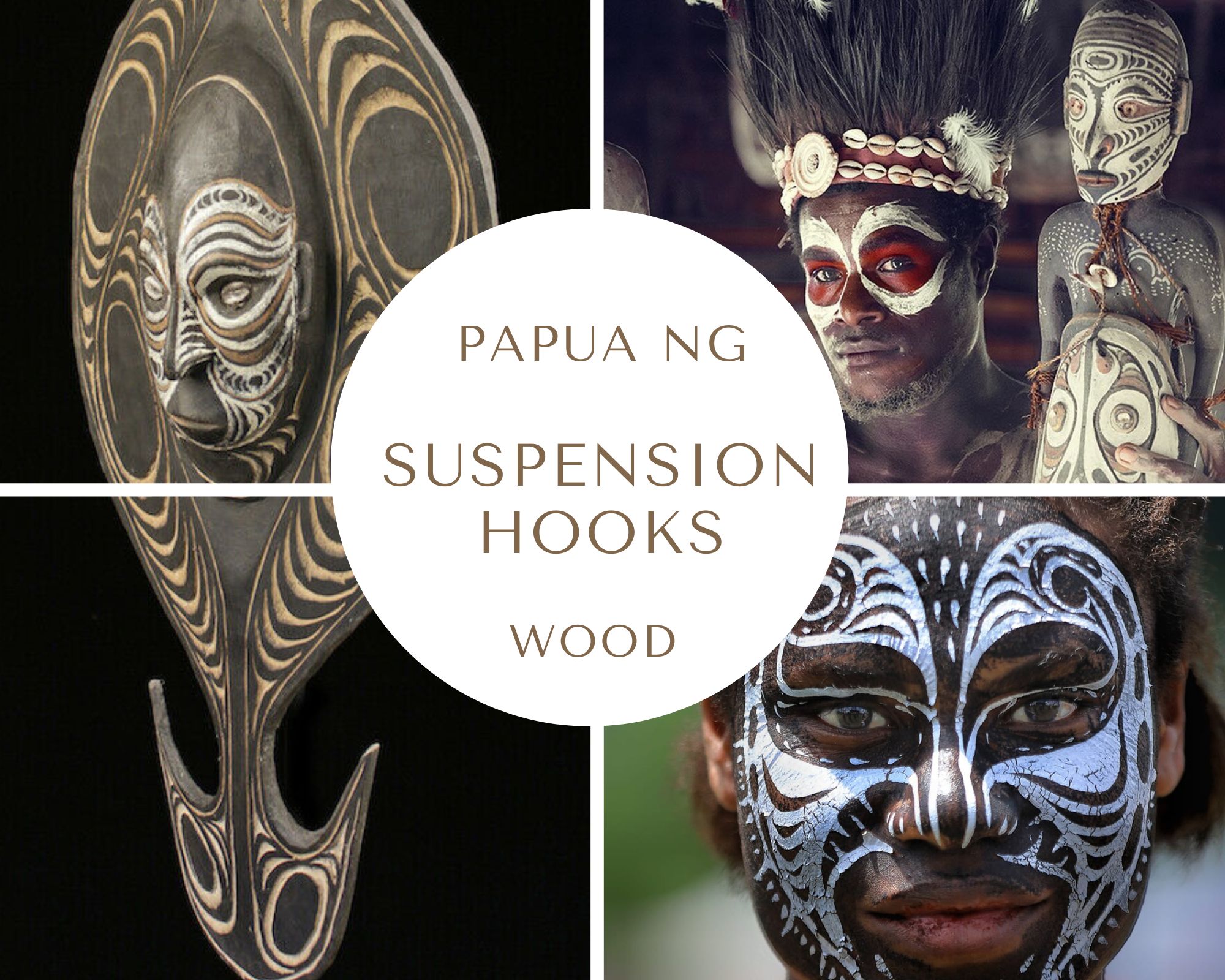 PAPUAN ANCESTRAL SUSPENSION HOOKS 2